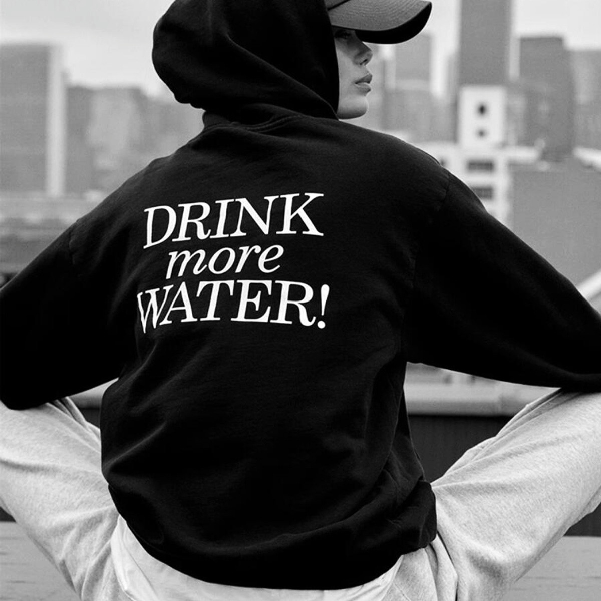 Street Fashion Of New York - Health Club New York Letters Printed