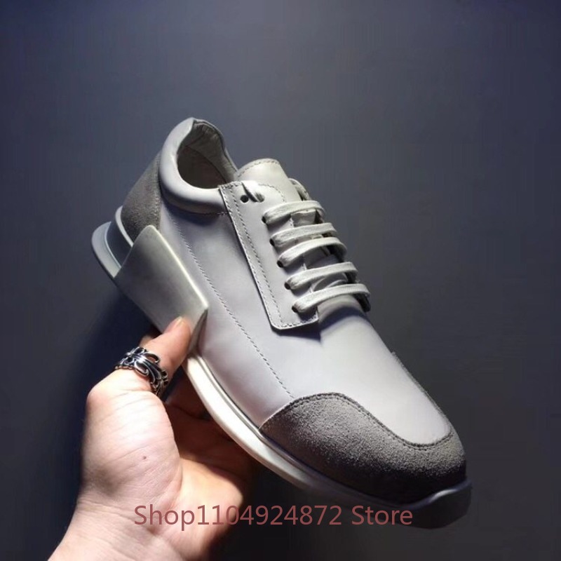 Street Fashion Europe - Europe Fashion Men Casual Shoes Genuine