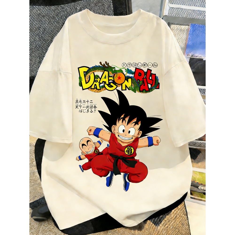 Street Fashion Of Japan - Plus Size Dragon Ball Anime Print