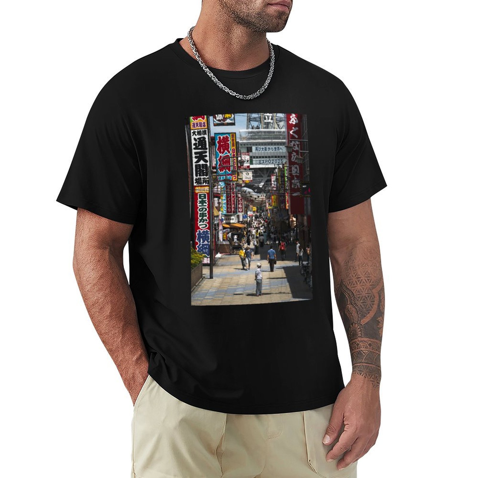 Street Fashion Osaka - Osaka, Japan T-Shirt Street Fashion Casual