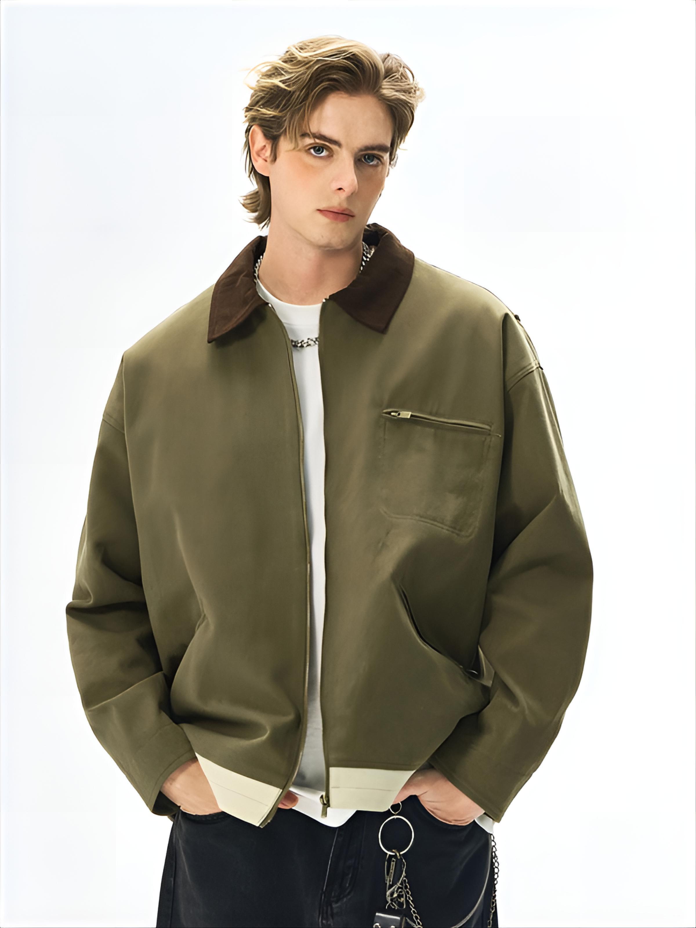 Mens Jacket Man Fashion Coats  - огляд і ціна Fashion Street Night