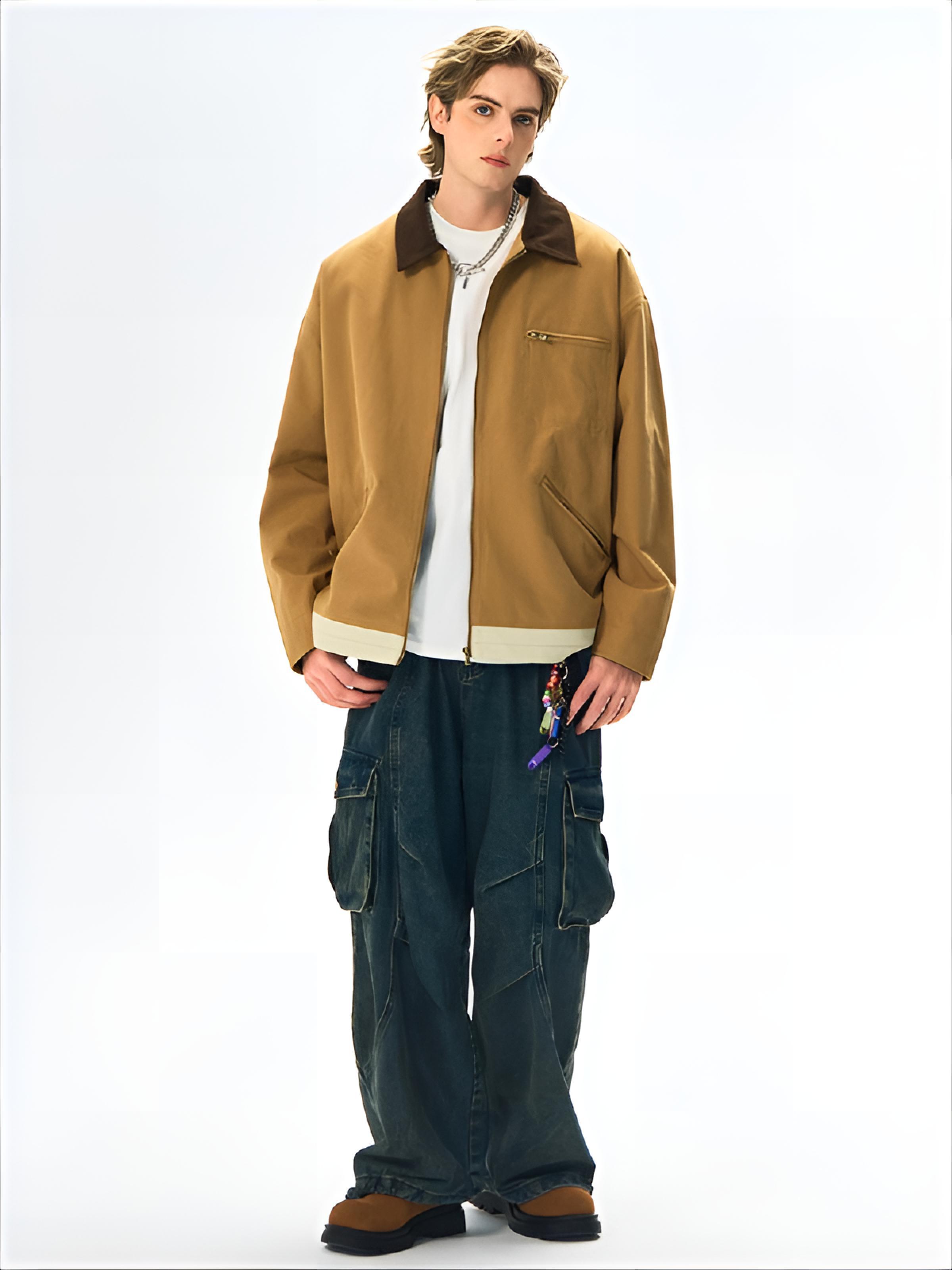 Mens Jacket Man Fashion Coats  - огляд і ціна Fashion Street Night