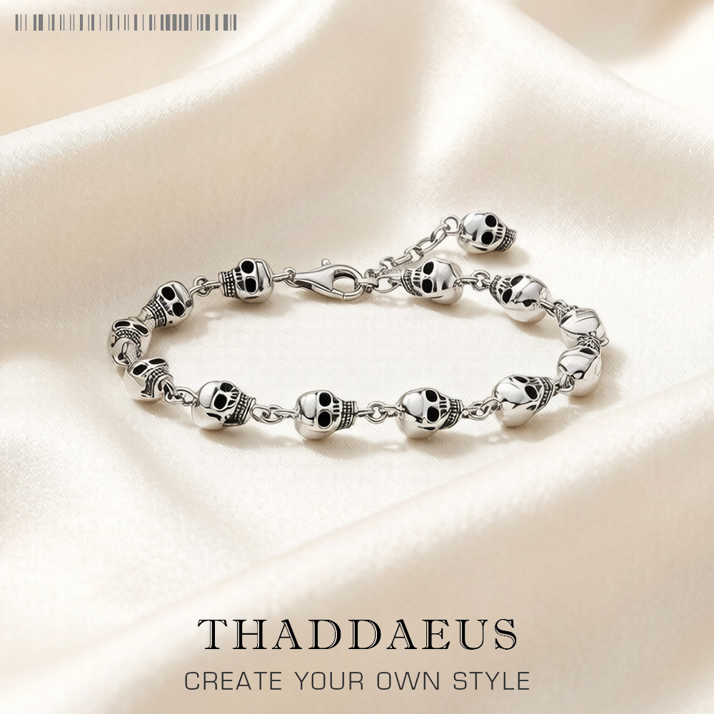 Skulls Link Chain Bracelets Pu - огляд і ціна Street Fashion Europe