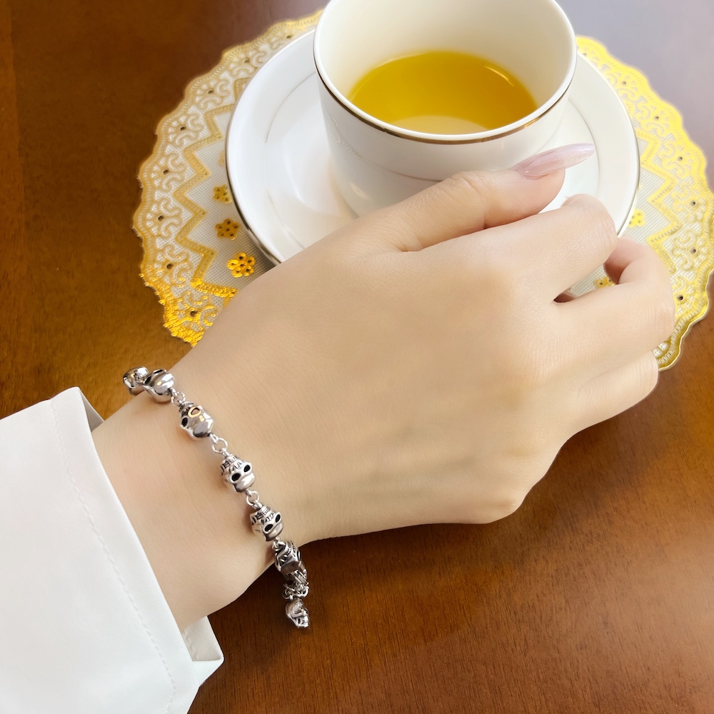Skulls Link Chain Bracelets Pu - огляд і ціна Street Fashion Europe