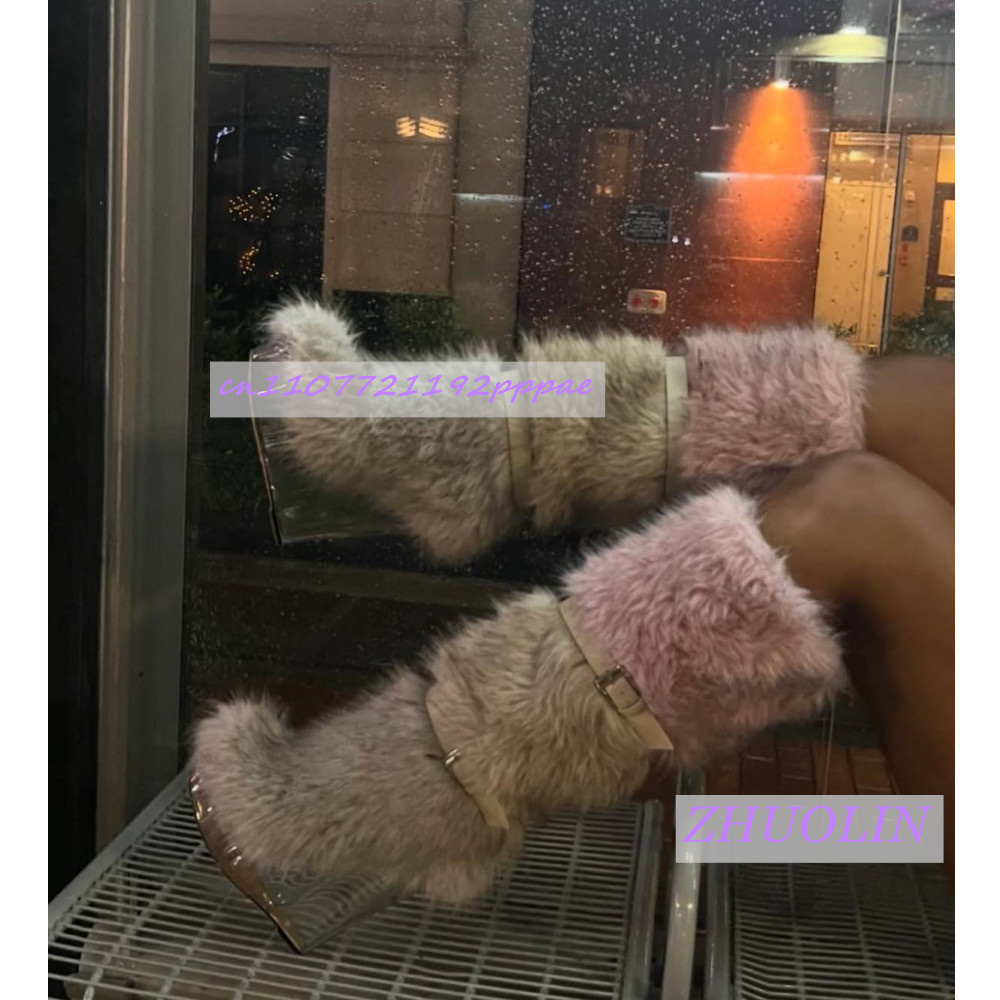 Winter Gradient Furry Transpar - огляд і ціна Street Fashion Runway