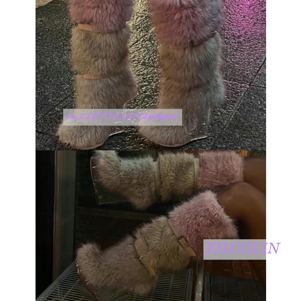 Winter Gradient Furry Transpar - огляд і ціна Street Fashion Runway