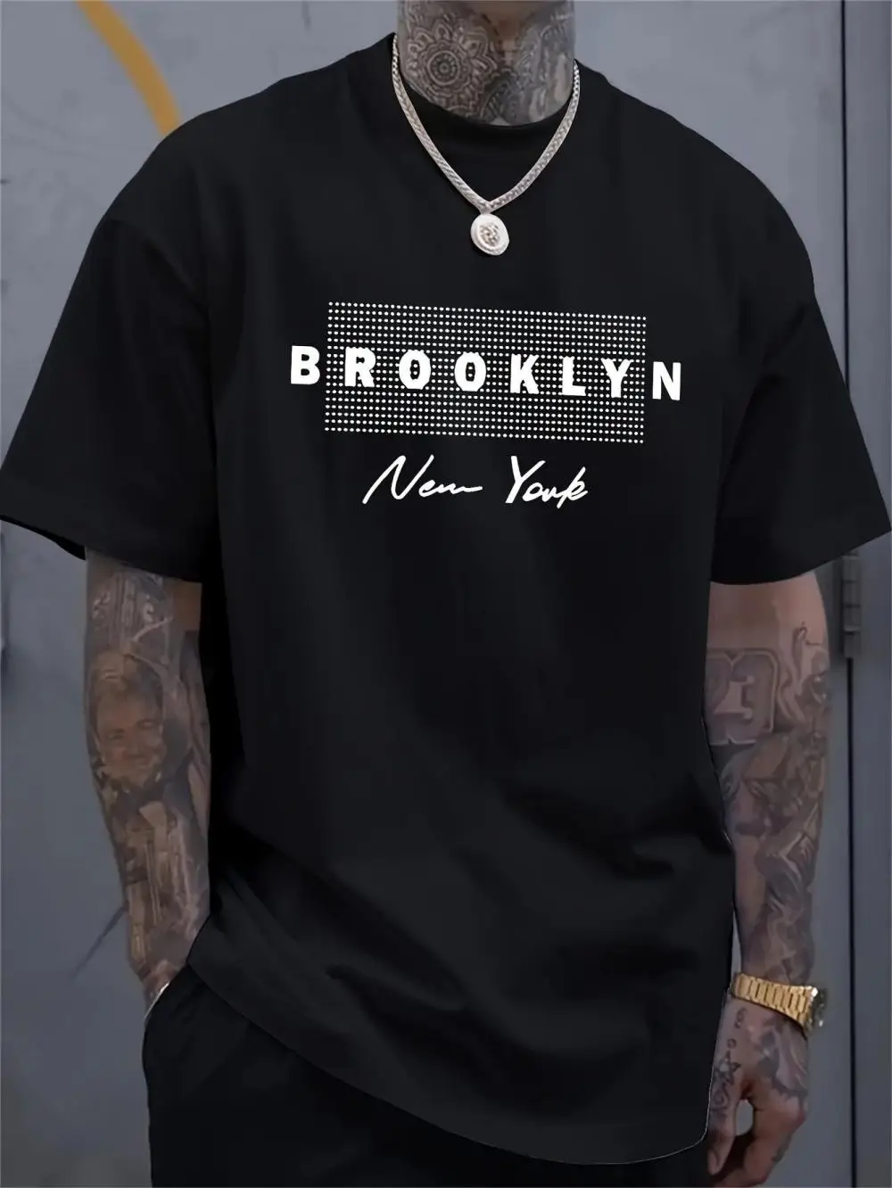 Men's New York Letter Printed  - огляд і ціна Street Fashion Of New York