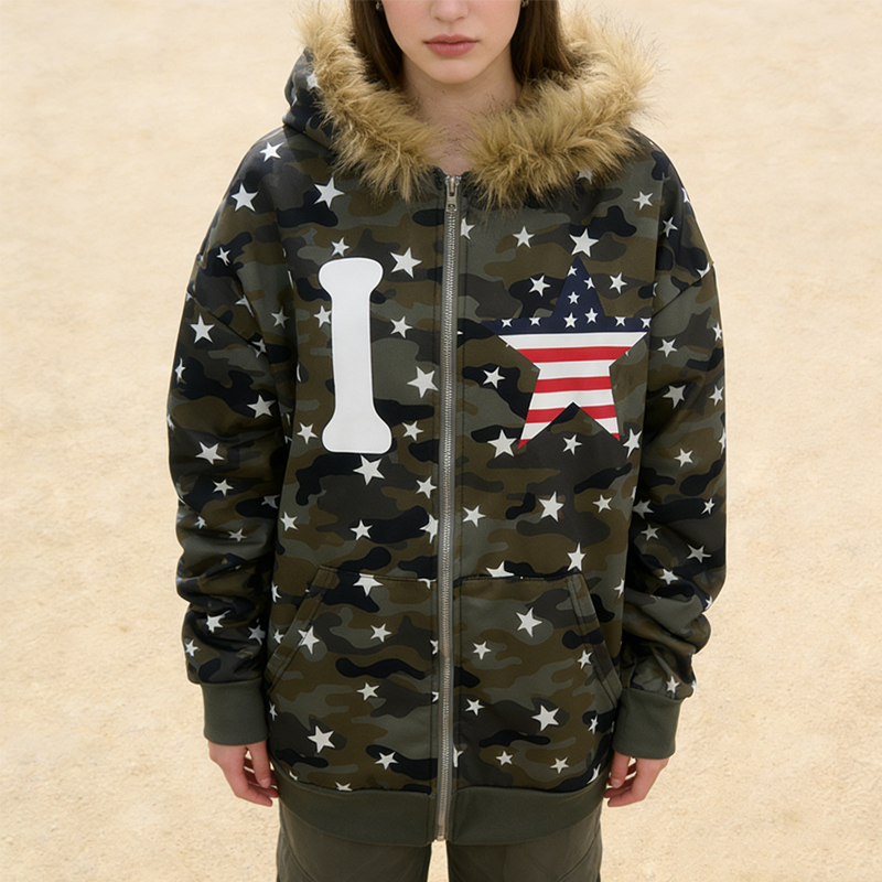 Autumn and winter new y2k styl - огляд і ціна Street Fashion Zip Up Hoodie