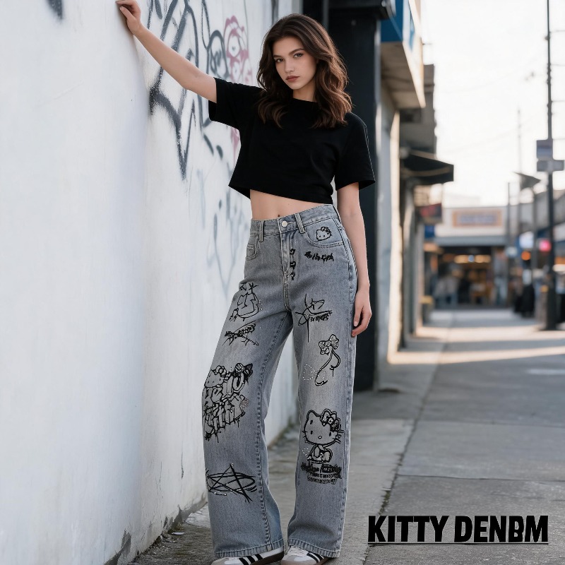 Cute Keiokitty Rhinestone Graf - огляд і ціна Street Fashion Of Japan