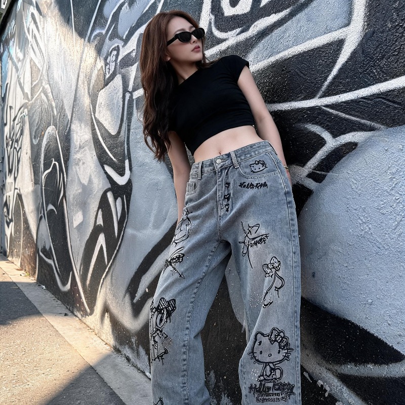 Cute Keiokitty Rhinestone Graf - огляд і ціна Street Fashion Of Japan