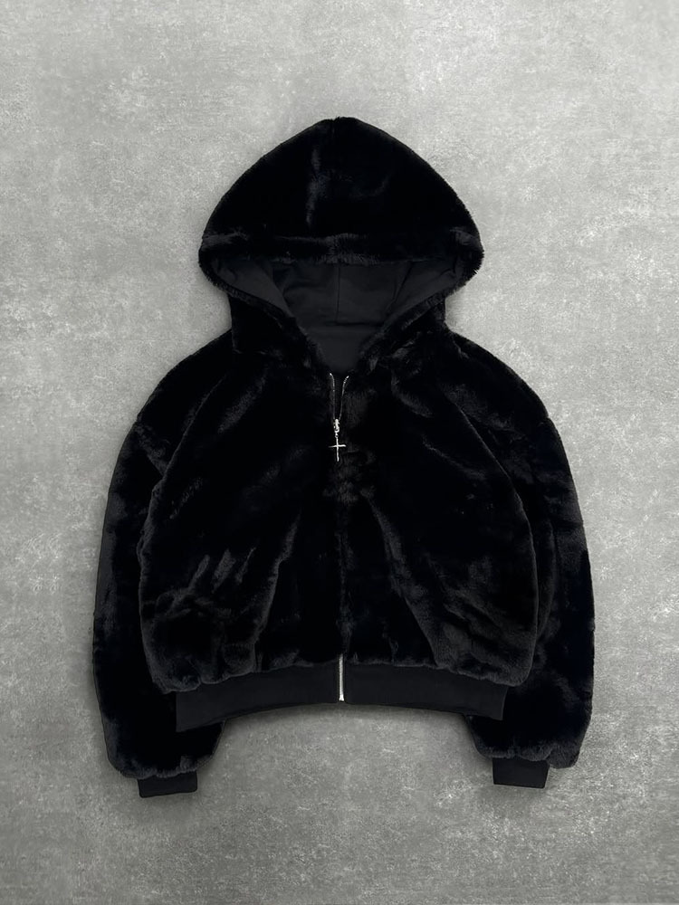 Vintage Gothic Street Zipper L - огляд і ціна Street Fashion Zip Up Hoodie