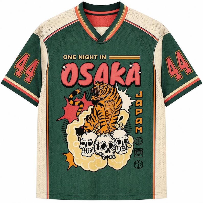 2026 Fashion Retro Osaka Tiger - огляд і ціна Street Fashion Osaka