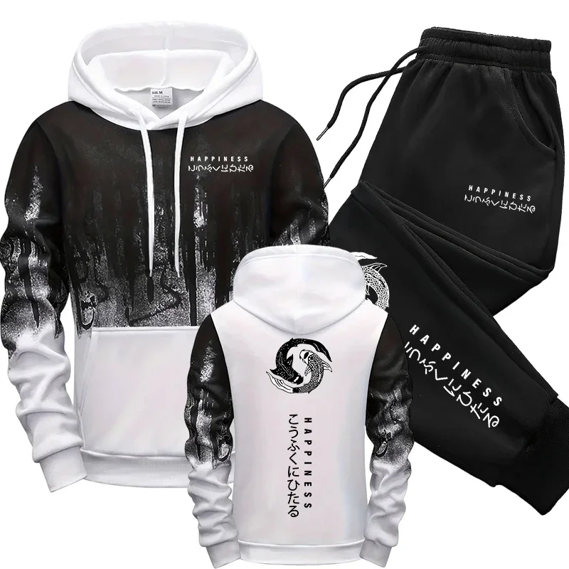 Japanese Fashion Men's Tracksu - огляд і ціна Street Fashion Hoodie