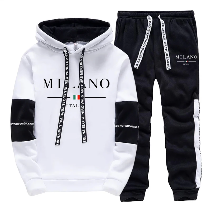 Men's Set/Hoodie/Pants Italy T - огляд і ціна Street Fashion Hoodie