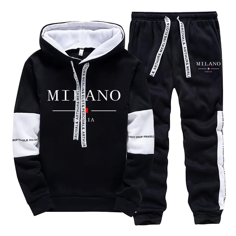 Men's Set/Hoodie/Pants Italy T - огляд і ціна Street Fashion Hoodie