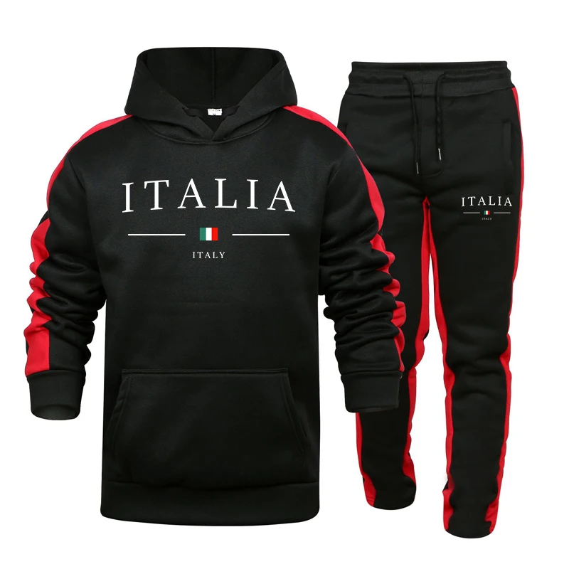 Men's Tracksuit 2 Pcs Sets Fas - огляд і ціна Street Fashion Hoodie