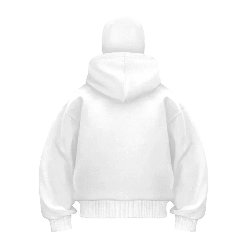 Double Hat Balaclava Hoodies F - огляд і ціна Street Fashion Zip Up Hoodie
