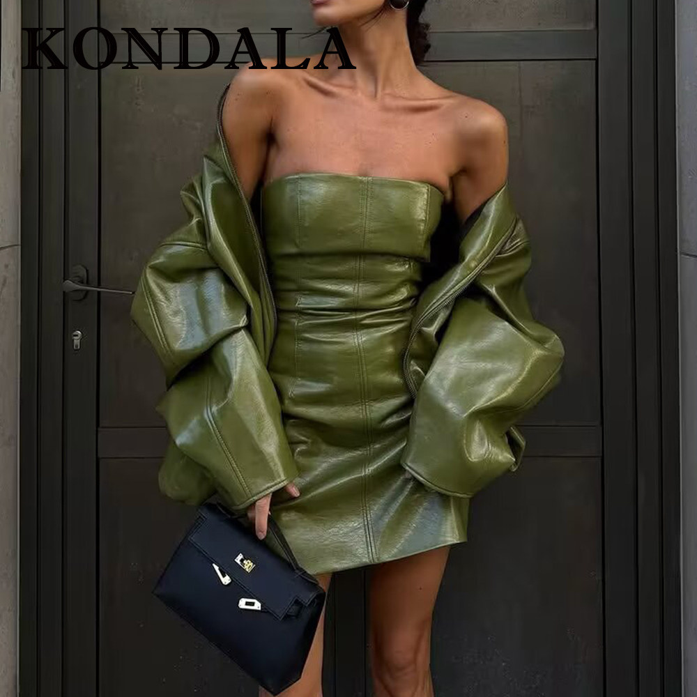 KONDALA Chic Streetwear Green  - огляд і ціна Fashion Street Night