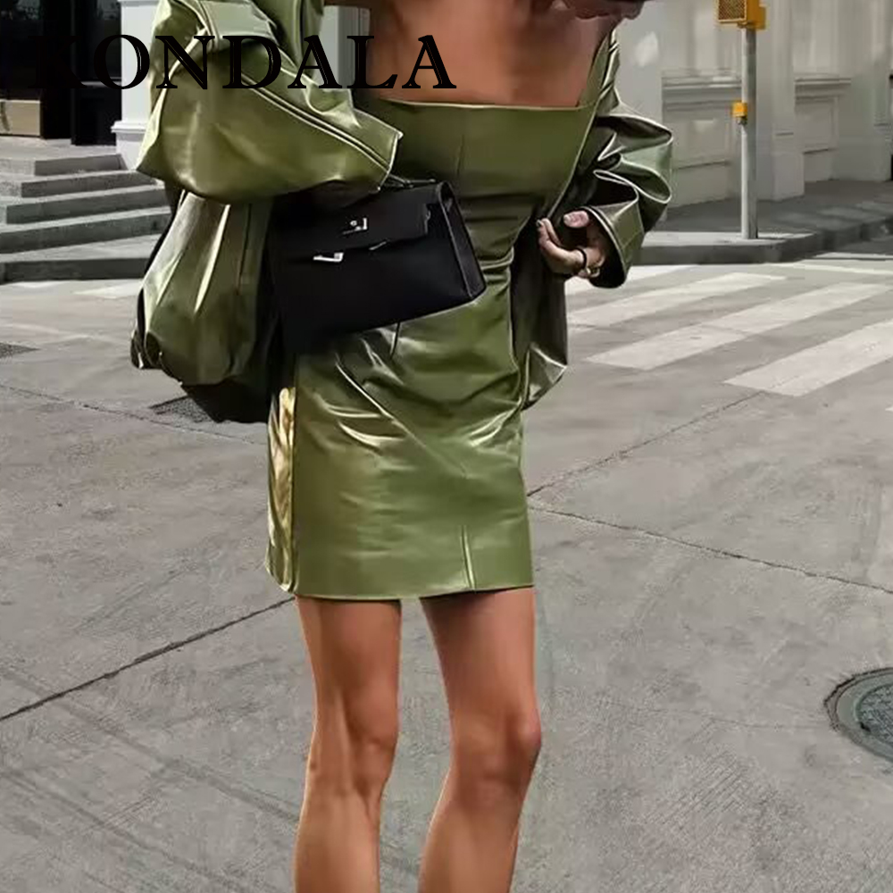 KONDALA Chic Streetwear Green  - огляд і ціна Fashion Street Night