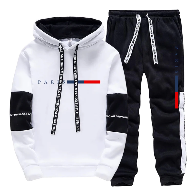 Men's Set/Hoodie/Pants Paris F - огляд і ціна Street Fashion Hoodie