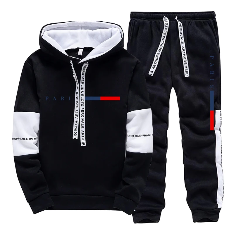 Men's Set/Hoodie/Pants Paris F - огляд і ціна Street Fashion Hoodie
