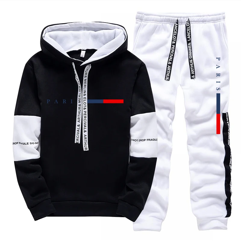 Men's Set/Hoodie/Pants Paris F - огляд і ціна Street Fashion Hoodie