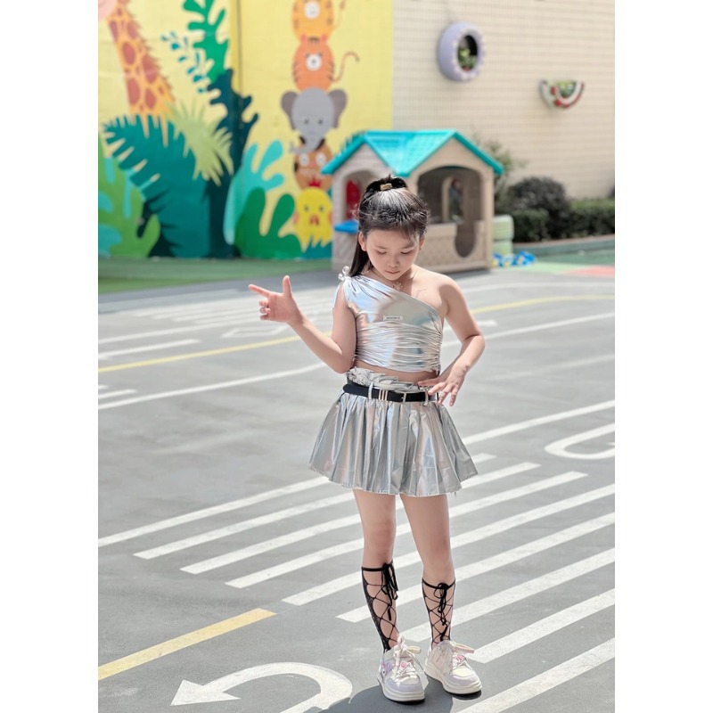 Jazz Kpop Dance Costume Girls  - огляд і ціна Street Fashion Runway