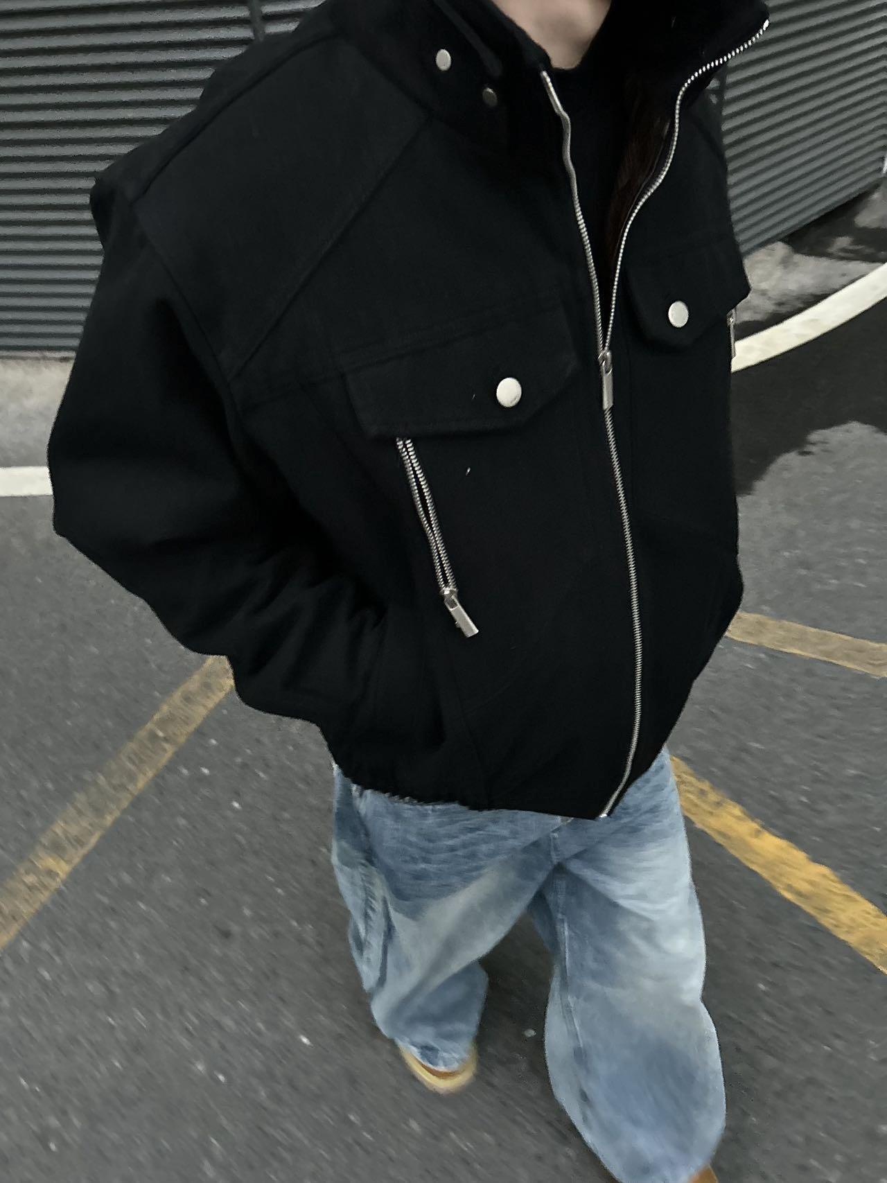Mens Jacket Coat Hoodie Crop S - огляд і ціна Fashion Street Night