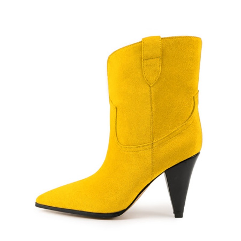 Bicolor Spike Heels Pull On Fa - огляд і ціна Street Fashion Runway