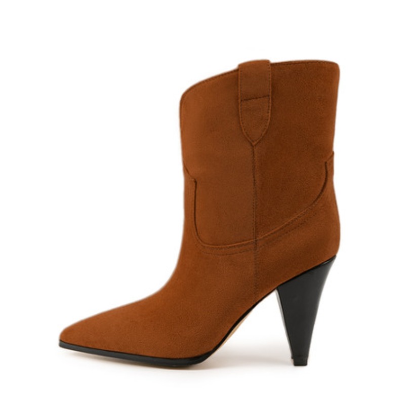 Bicolor Spike Heels Pull On Fa - огляд і ціна Street Fashion Runway
